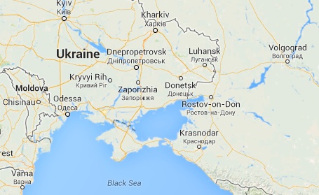 Russian invasion of Ukraine (map)